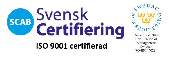 Certifiering ISO 9001